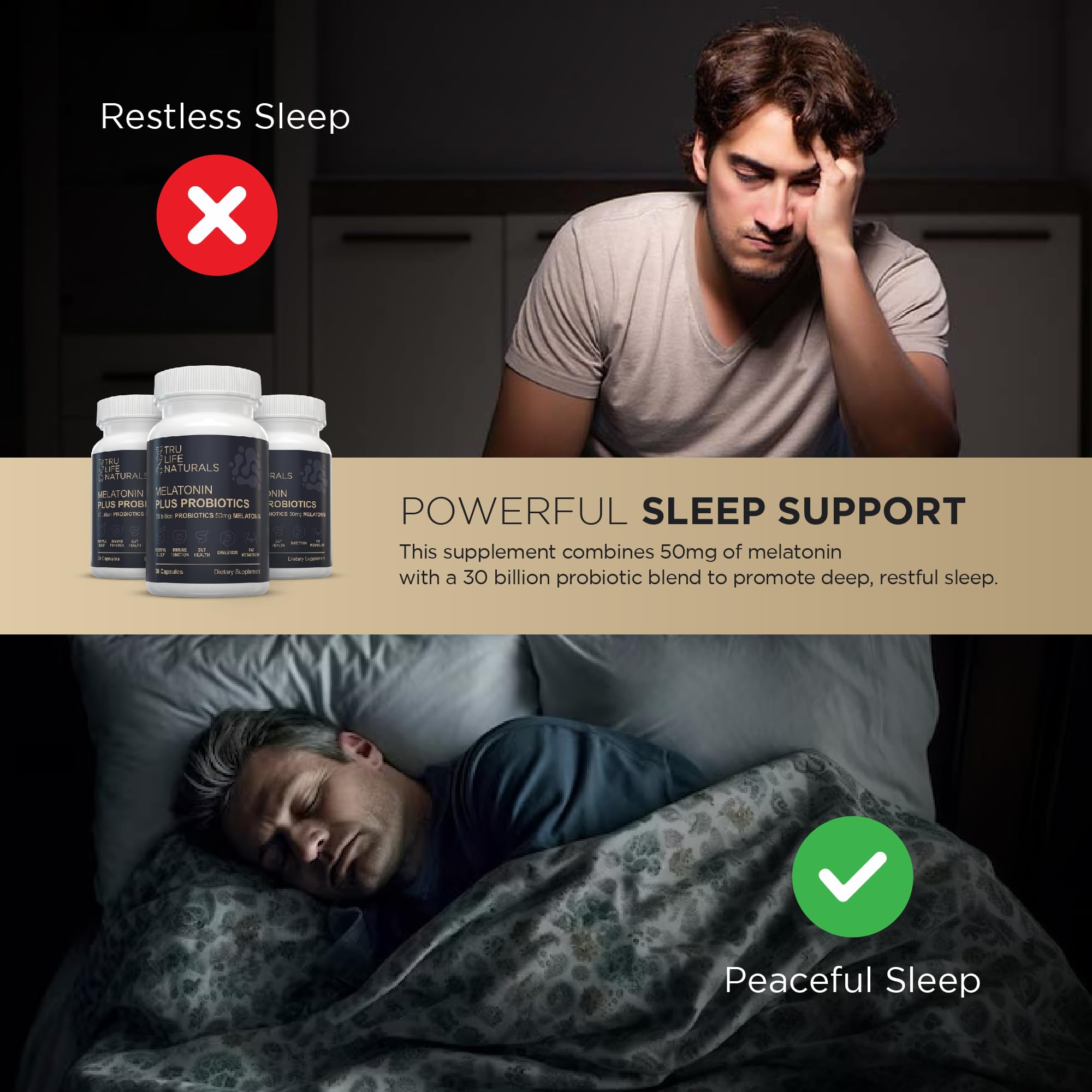 TRULIFE NATURALS Capsules Digestion – prise simple avant le coucher