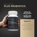 TRULIFE NATURALS Mélatonine 50 mg – capsules, utilisation nocturne possible