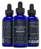 TRULIFE NATURALS Trace Mineral Complex — Utilisation facile dans eau ou jus, sans arômes.