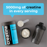 TRUMETA Créatine Monohydrate - verre-mesure, dosage précis pour des résultats constants.