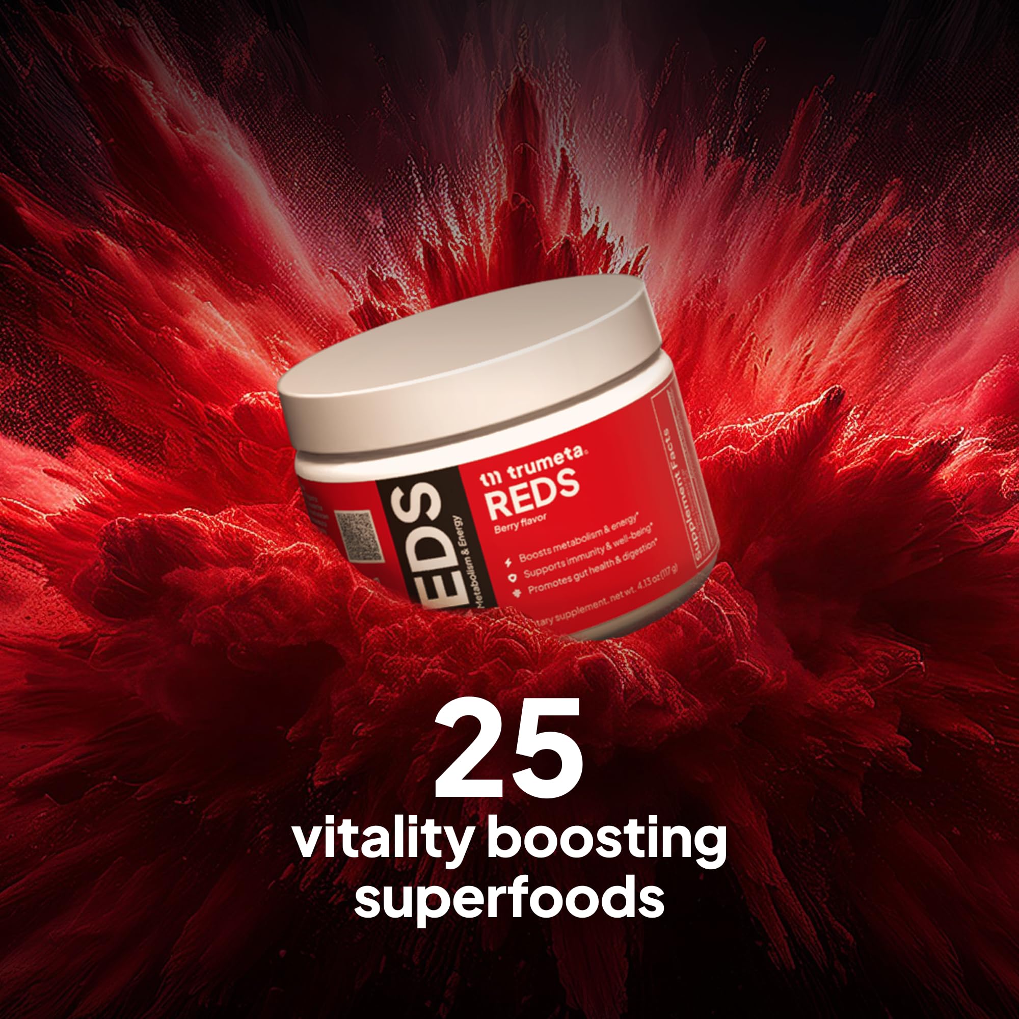 TRUMETA Reds - bananes et cordyceps pour une énergie durable