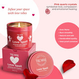 Détail des cristaux intégrés à TRUMIRI Love Spell pour une expérience sensorielle