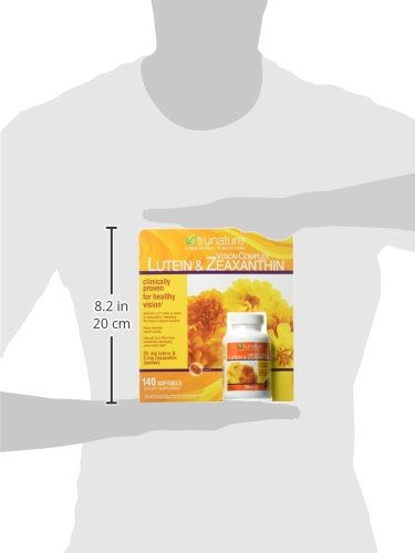 TruNature capsules lutéine-zéaxanthine: antioxydants puissants pour les yeux.