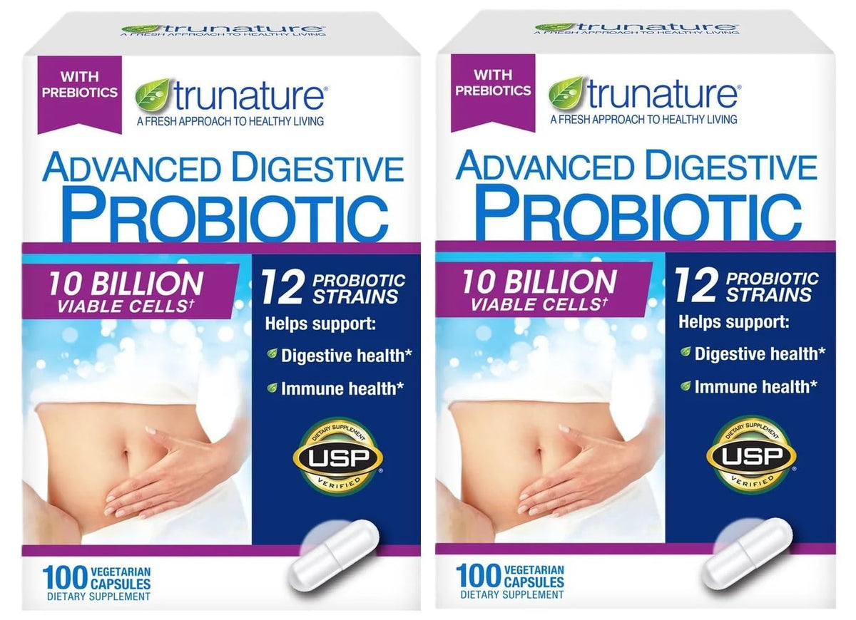 Capsules Probiotiques Digestifs TruNature, soutien potentiel au confort digestif quotidien