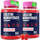 Gommes Trupretty Creatine en bouteille pour une prise pratique avant l’entraînement.