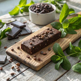 Pack 4 barres Truvani chocolat menthe, solution pratique pour le sac.
