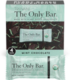 Barre Truvani végétale chocolat menthe avec emballage individuel pratique à emporter.