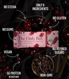 Barre Truvani végétales cerise chocolat ingrédients naturels et vegan