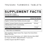 Truvani Curcumine bio: emballage certifié USDA Bio pour une traçabilité.