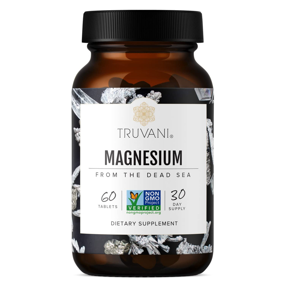 Truvani Magnésium 400 mg – bouteille: soutien potentiel au calme et au sommeil.