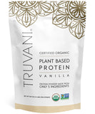 Truvani protéine végétale vanille en bouteille pour une supplémentation quotidienne équilibrée.