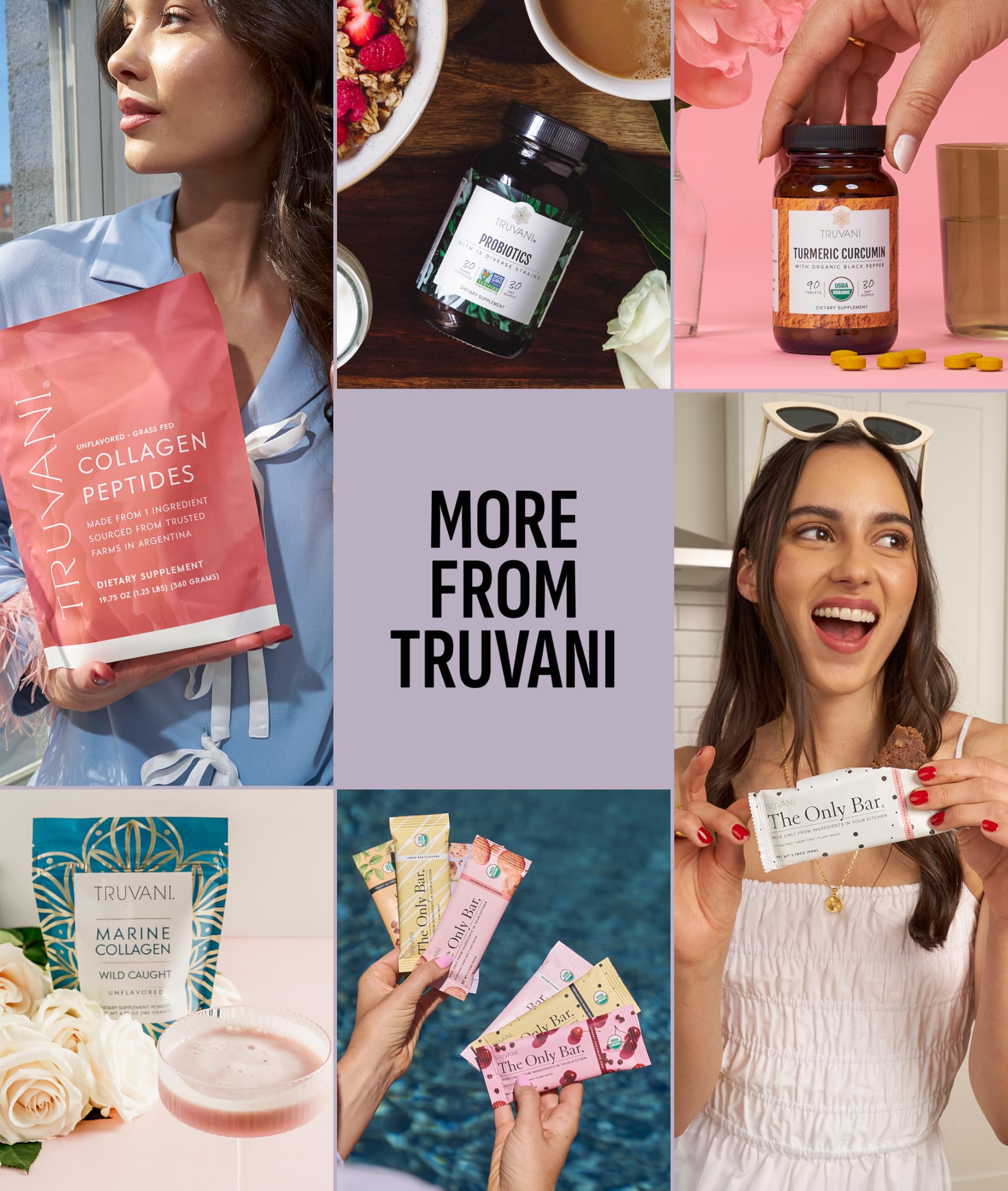 Truvani Protéine Pois Digestive, soutien potentiel grâce à une protéine végétale pure.