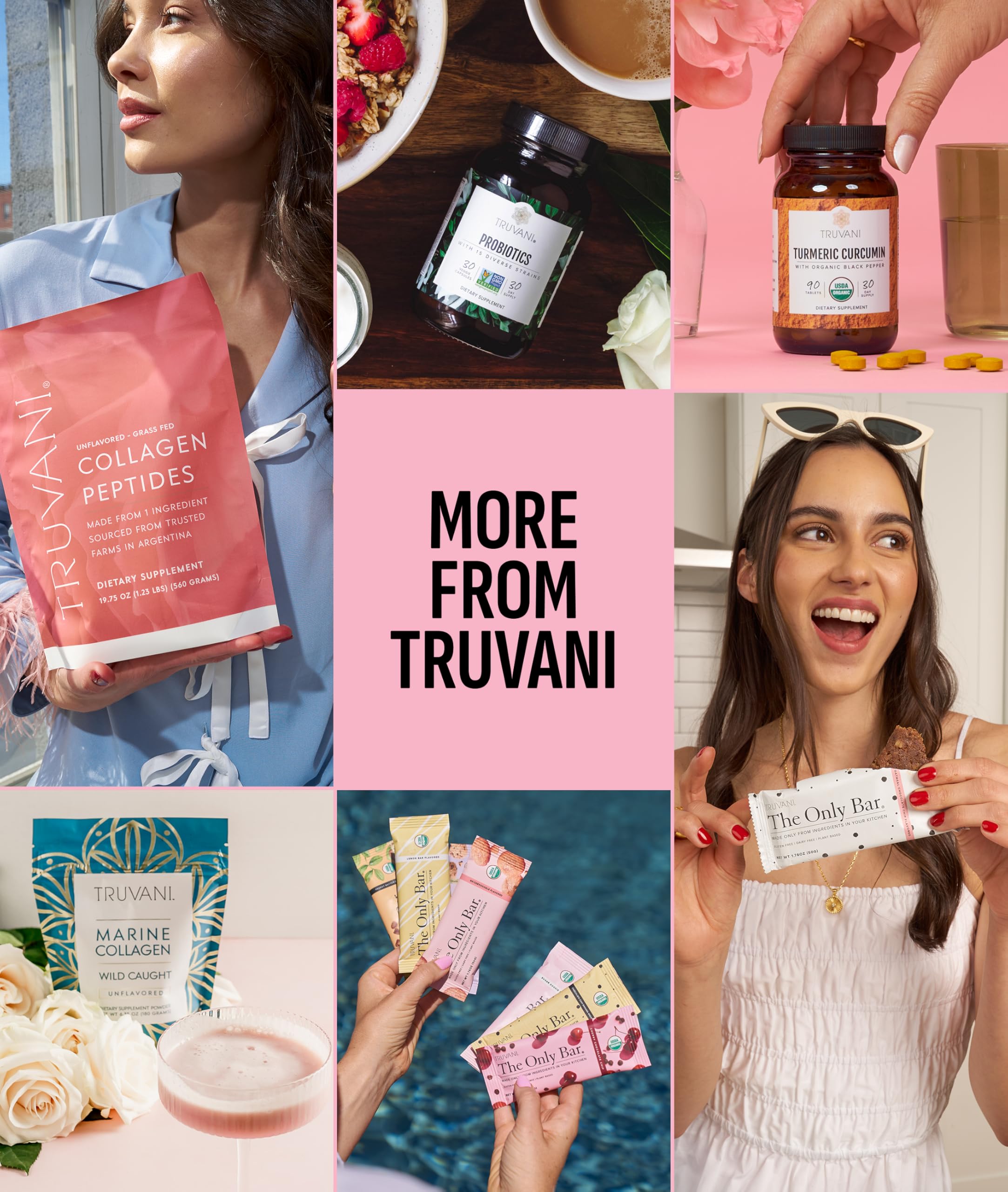 Truvani Protéine de Pois Fraise, soutien post-entraînement, apport protéique pratique.