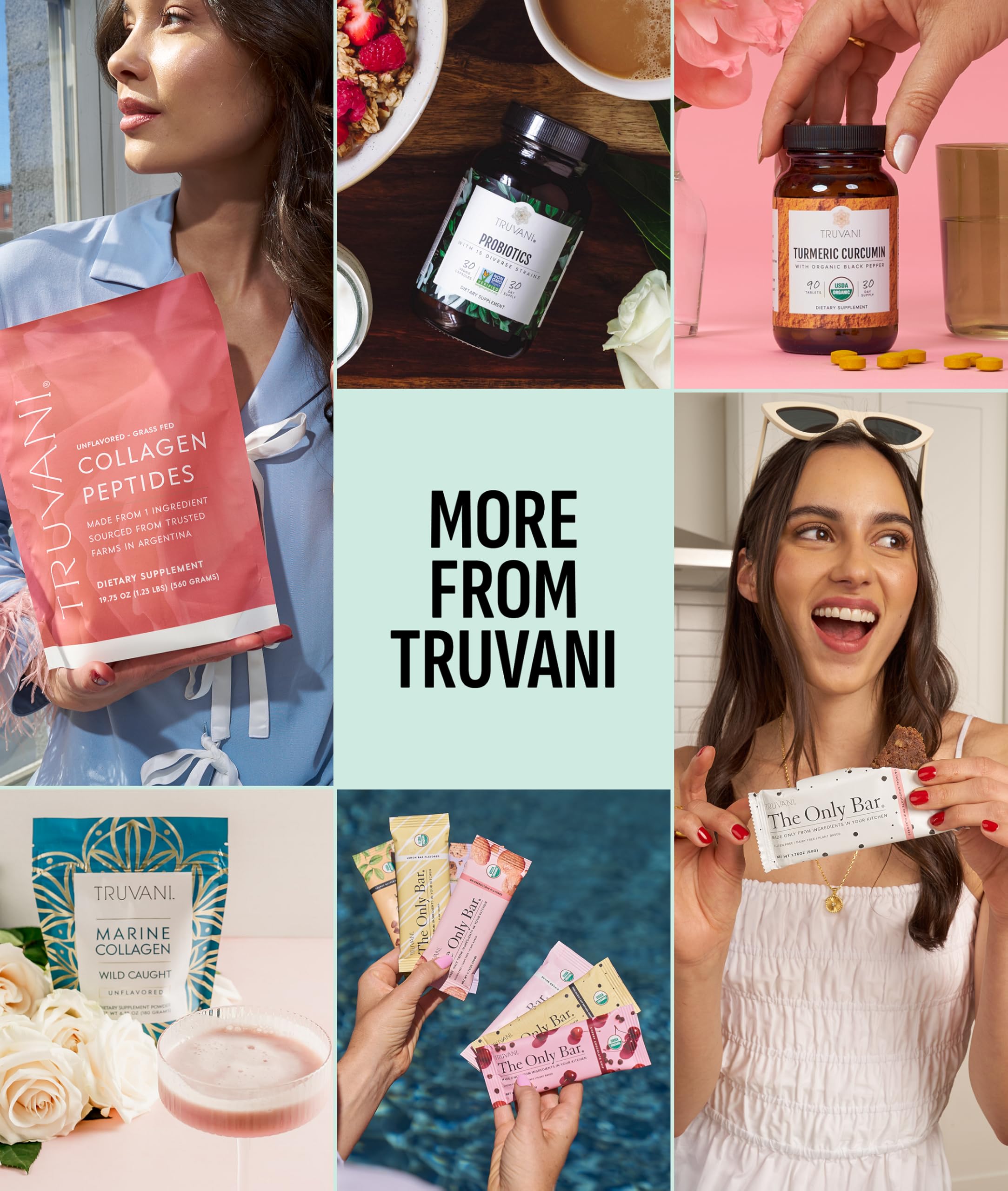 Valeurs nutritionnelles Truvani protéine pois menthe chocolat énergie soutenue