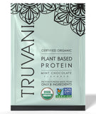 Truvani Protéine Pois Menthe Chocolat – Verre : boisson onctueuse pour énergie durable