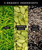 Truvani protéine pois nature: ingrédients simples sans gluten ni lactose.