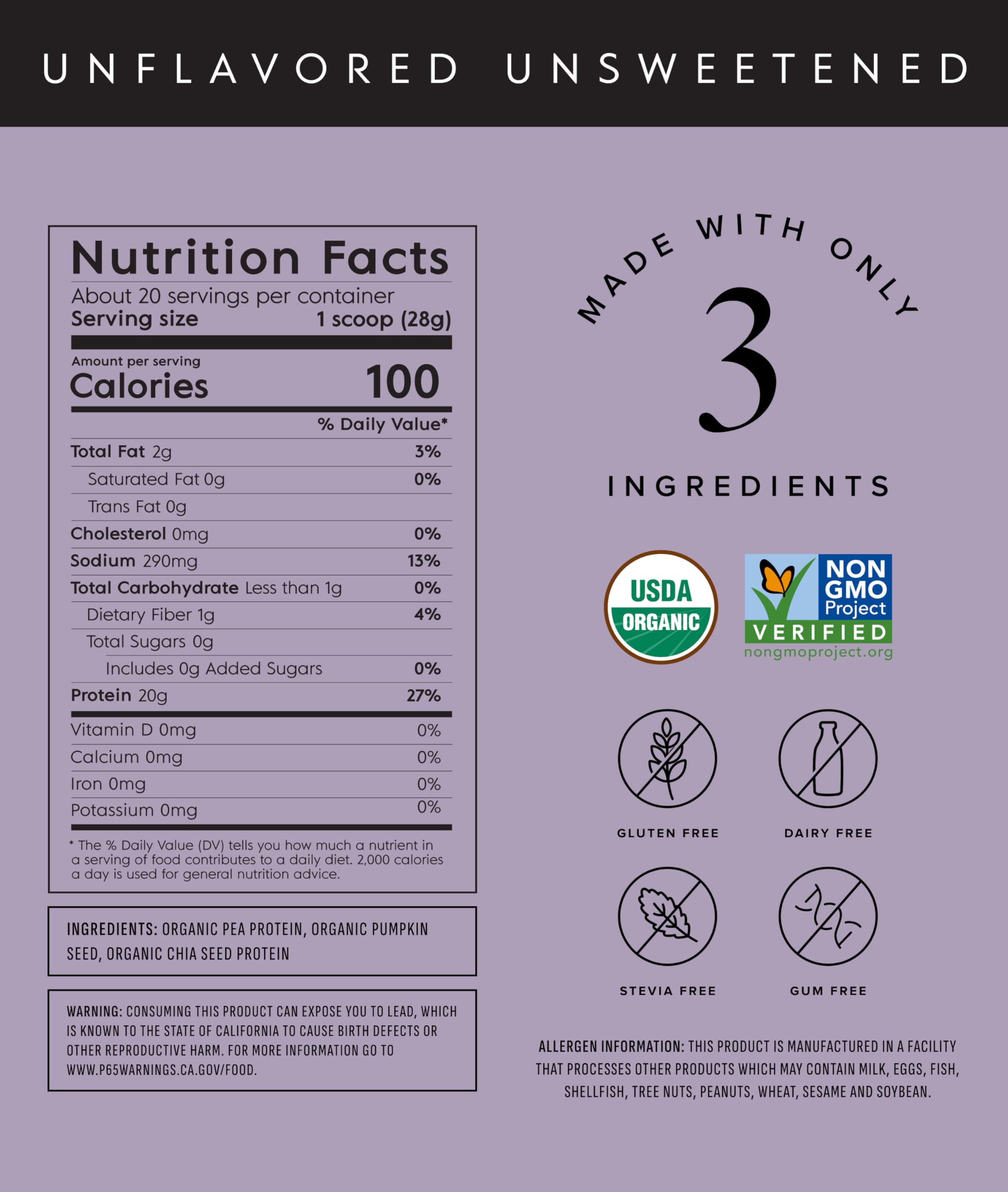 Truvani protéine pois nature: shaker élégant prêt pour un smoothie protéiné.