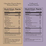 Profil nutritionnel Truvani Protéine Pois : 20 g par portion.
