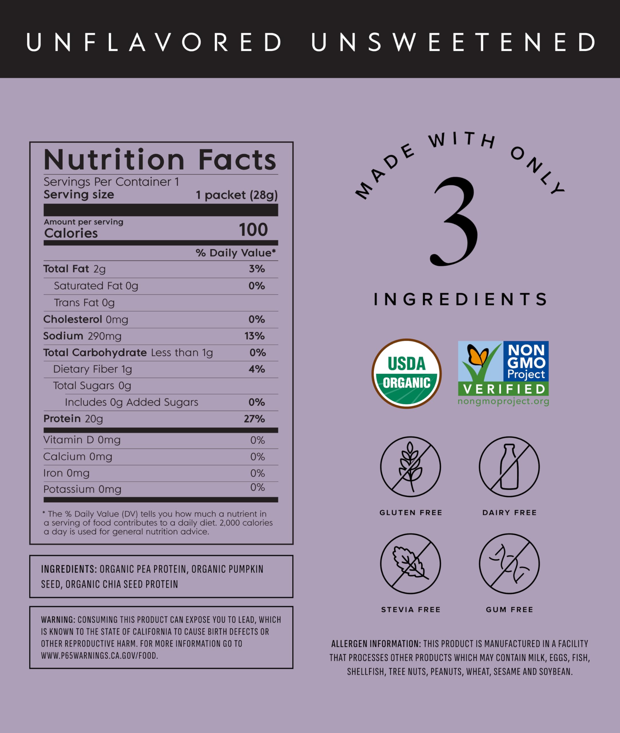 Truvani Protéine Pois Sachets Portables, pratique en déplacement pour un apport nutritionnel.