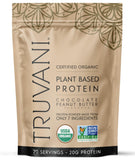 Truvani protéine végétale sans lait — emballage élégant et biologique