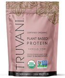 Truvani Vanille Chaï Protéine en bouteille pour booster l’apport protéique.