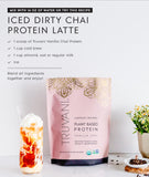 Ingrédients simples Truvani Vanille Chaï, nutrition claire et naturelle.