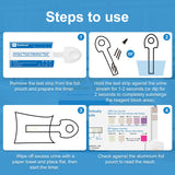 Instructions claires et utilisation simple pour lire les résultats UTI.