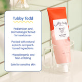 Tubby Todd saveur pastèque, enfant souriant pendant le brossage.