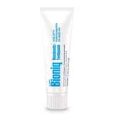 Dentifrice Bioniq menthe, vue du tube prêt à l’emploi.