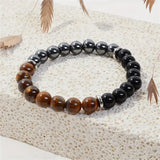 Bracelet TUBIANCA – Hématite pour ancrage et stabilité émotionnelle.