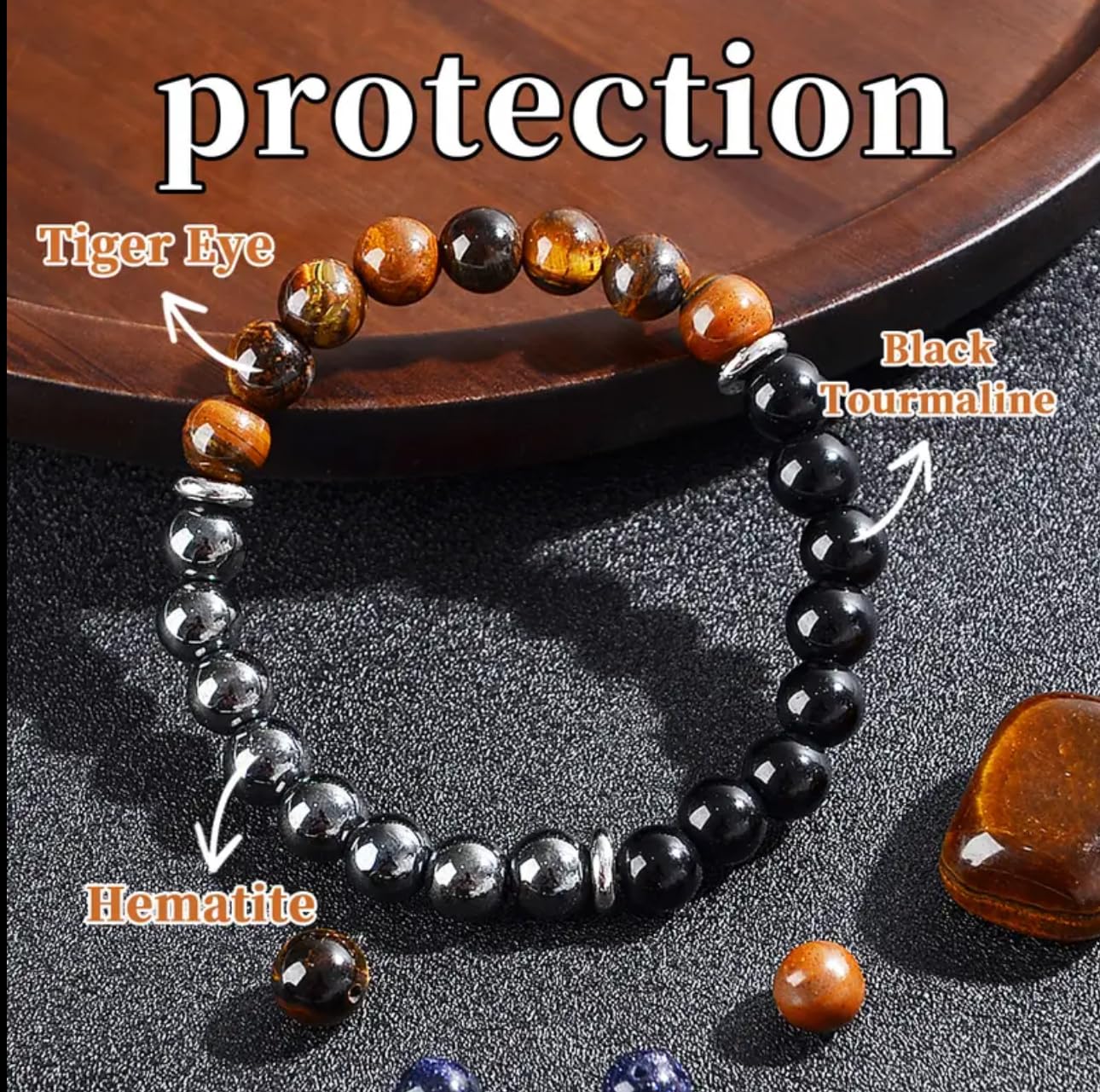 Bracelet TUBIANCA – Perles naturelles pour style polyvalent.