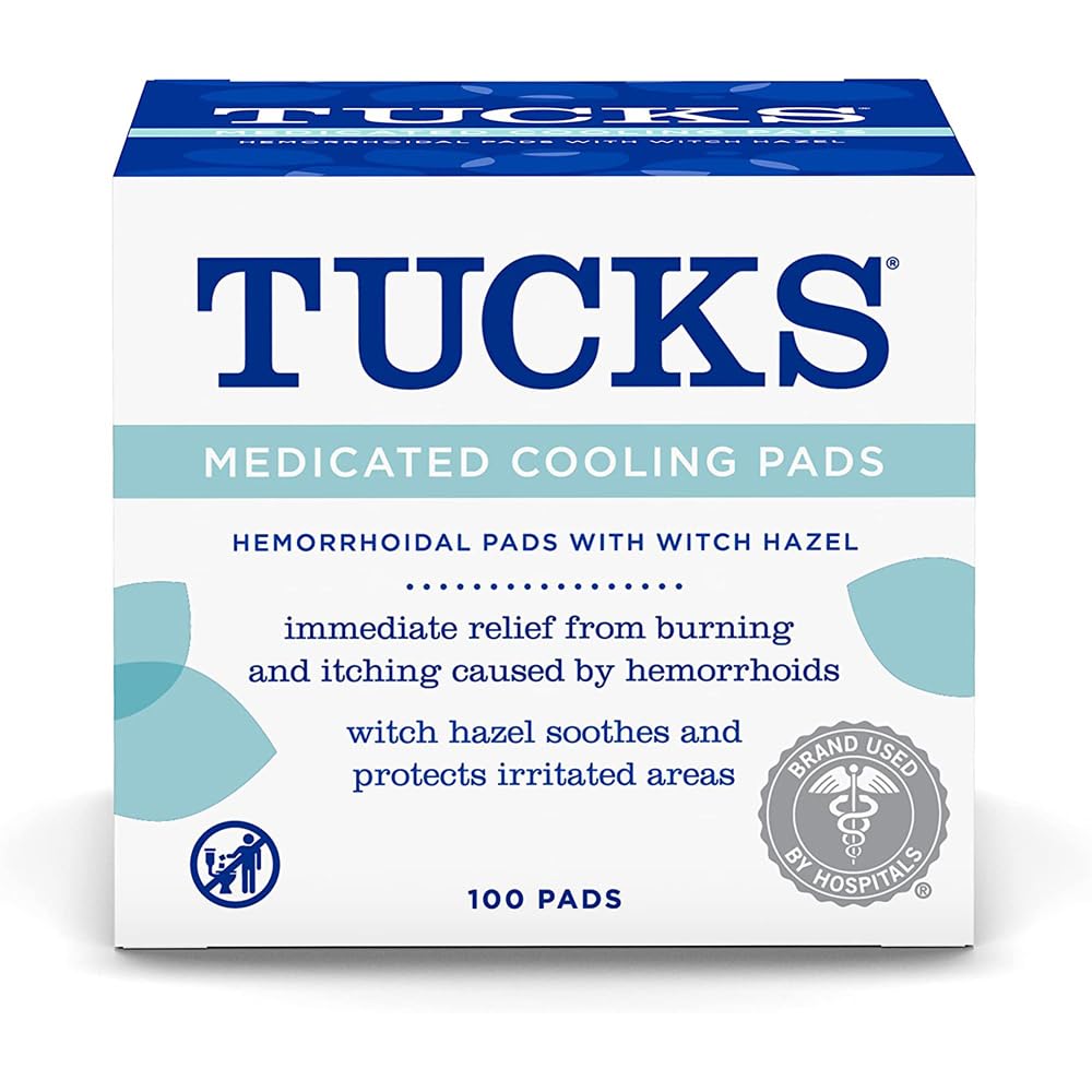 Coussinet refroidissant TUCKS – démonstration du lot3 pour apaiser les irritations