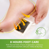 Bien-etre des pieds avec Tudiqe pendant la nuit, routine relaxante