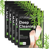 Patchs Tudiqe pieds gingembre-bambou et vinaigre, effet nocturne doux sur les pieds
