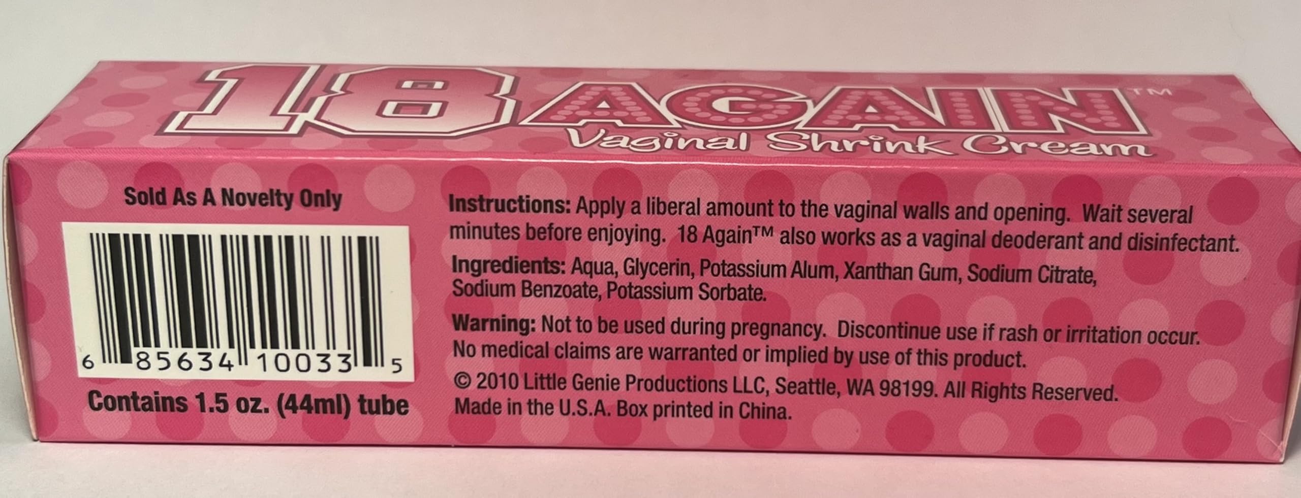 Tugas 18 Again — application simple pour une routine intime discrète