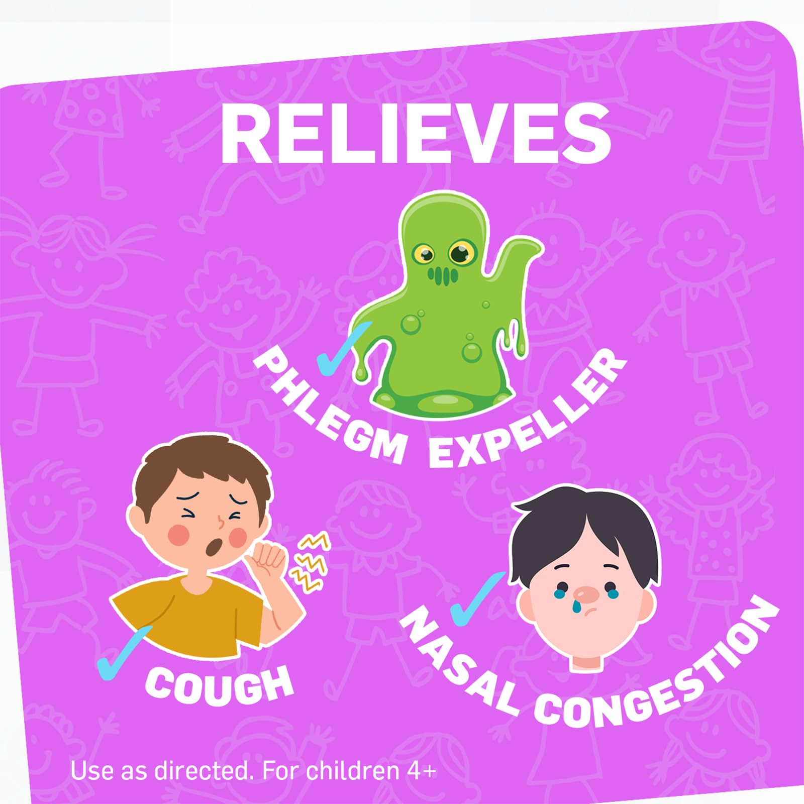 TUKOL enfants — saveur raisin qui facilite l’administration