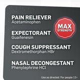 TUKOL Max Action toux-seche, image montrant une toux possiblement atténuée.