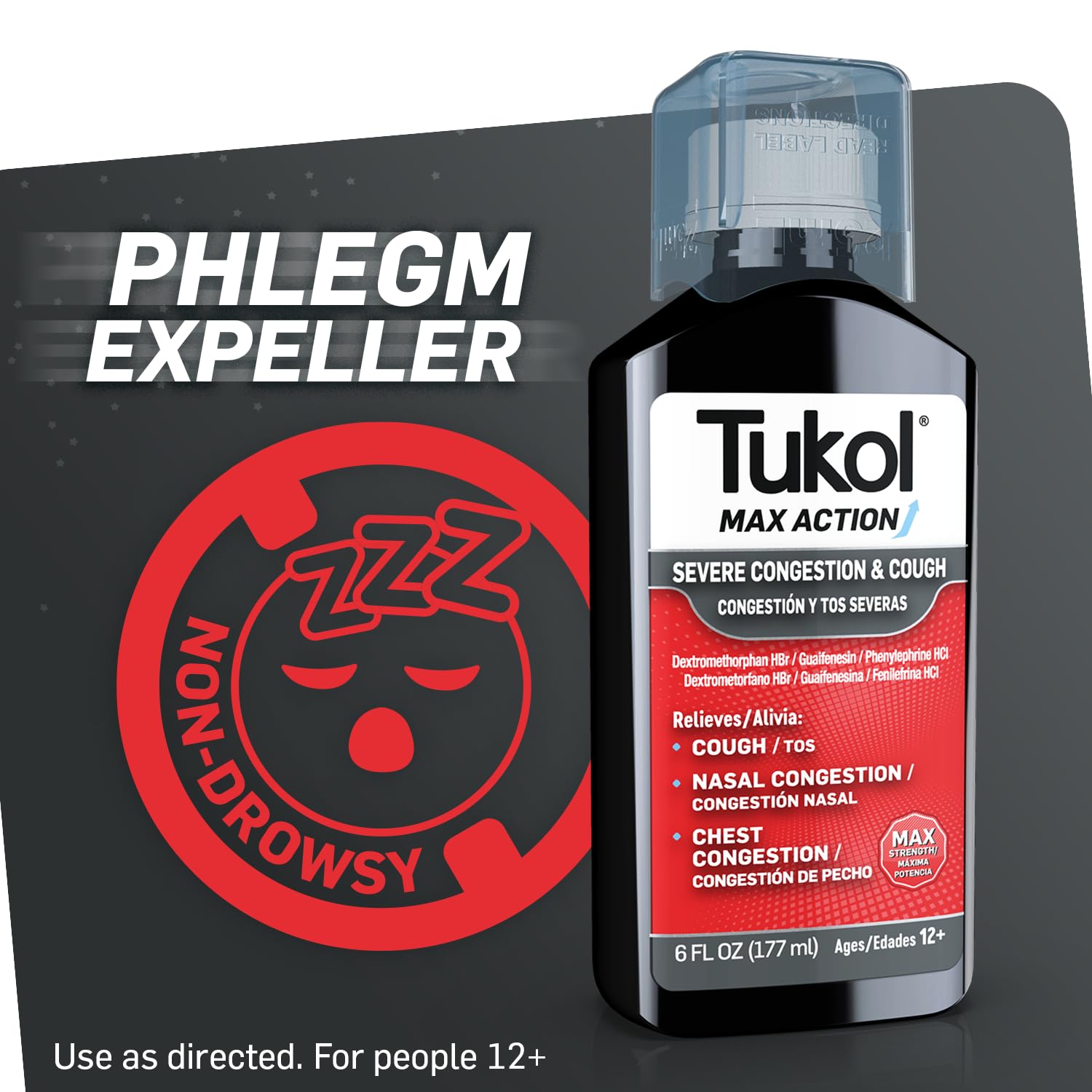 TUKOL Max usage jour et nuit pour adultes et enfants