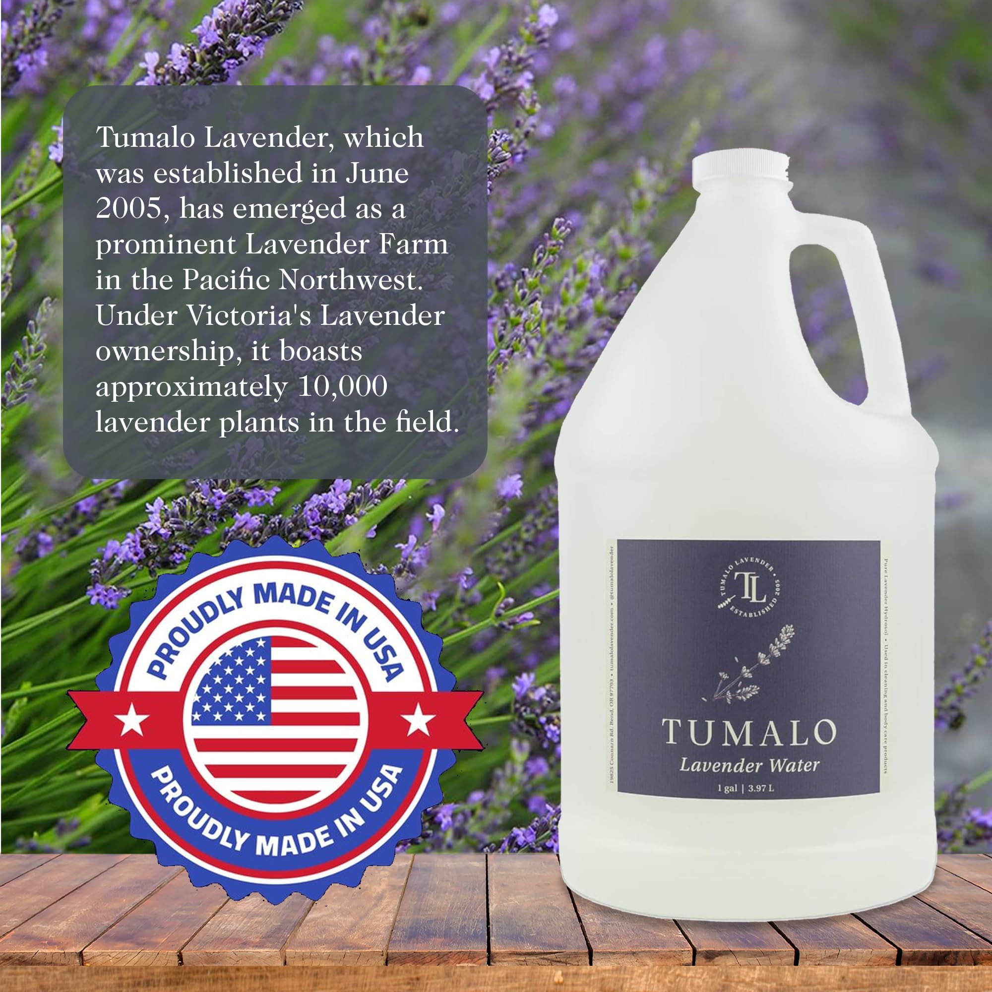 Soin peau délicate avec hydrosol de lavande Tumalo Lavender