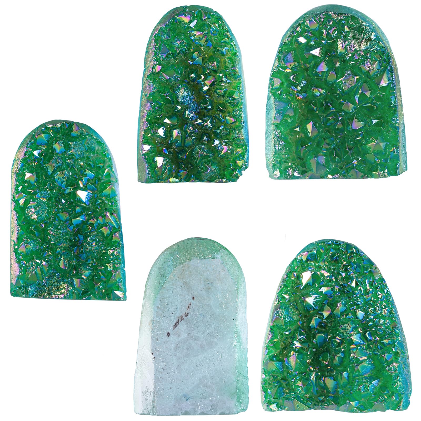 Géode quartz ange aura TUMBEELLUWA, utile pour Reiki et ambiance sereine.