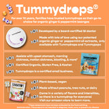 Tummydrops Groovy Ginger assortiment drops 33 : format pratique pour partager.