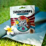 Tummydrops Groovy Ginger prune sucrée : note fruitée légère.