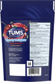 Rangement compact TUMS Cerise, idéal dans sac à main.