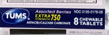 TUMS EX Baies Assorties, boite fermée, format pratique à emporter.