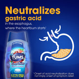 Comprimés à mâcher TUMS Berry Fusion, texture agréable et facile à prendre.
