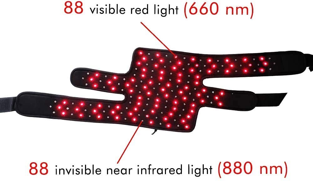 TUOB coude lumière infrarouge 880 nm, utilisation mains libres.