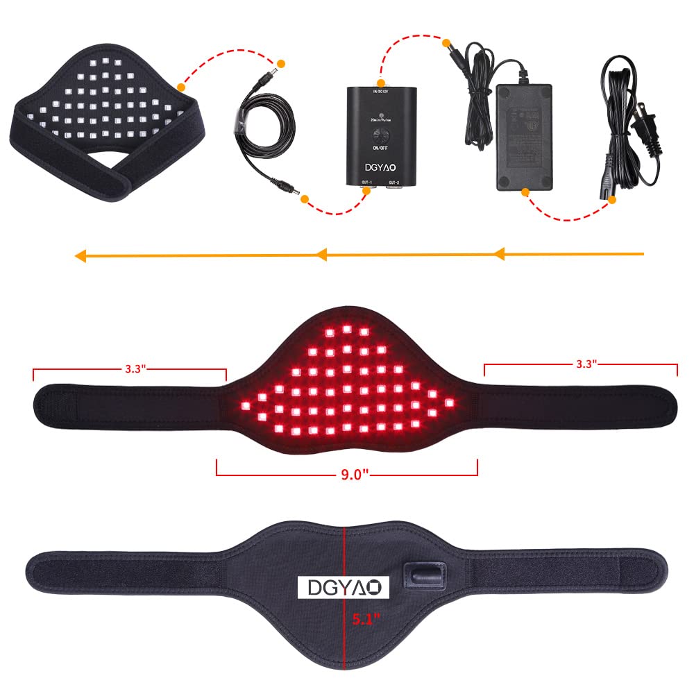 TUOYR thérapie lumière 850nm pour la circulation, soutien la détente générale.