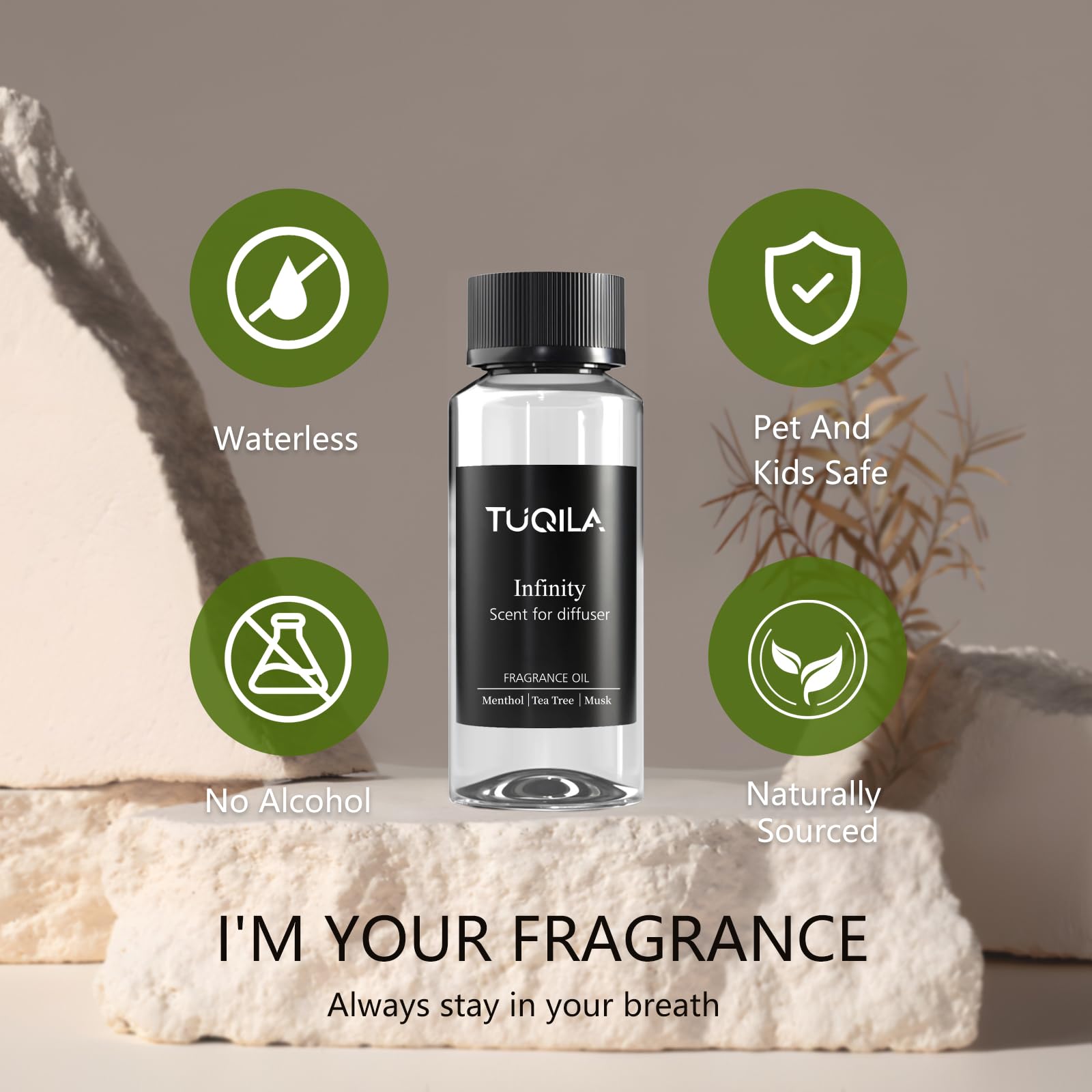 Conception Tuqila luxueuse et design discret s’adaptent à tout intérieur.