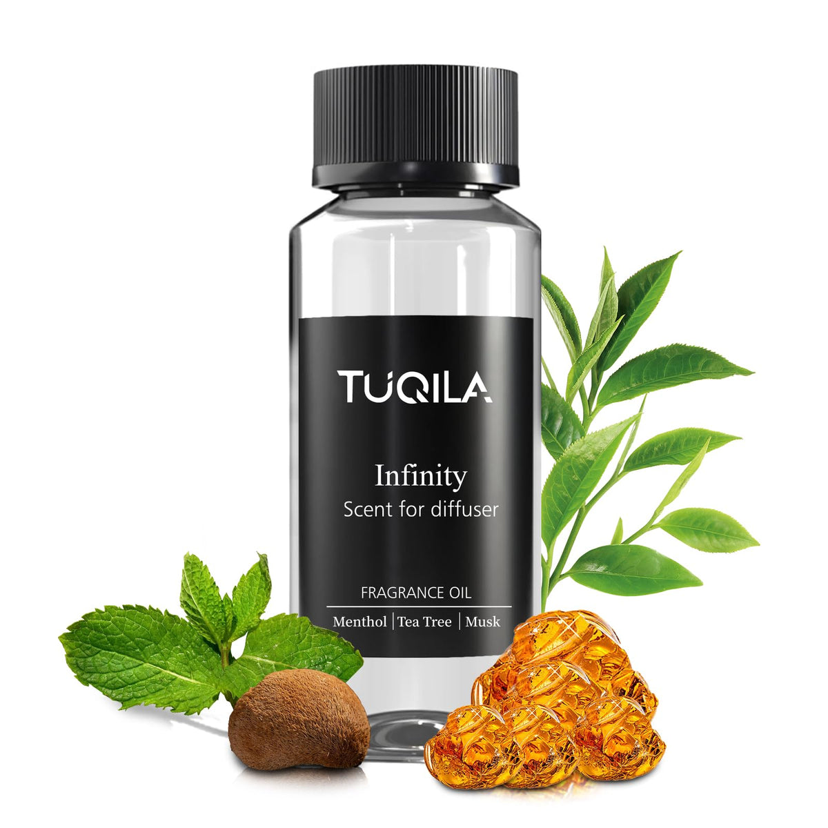 Bouteille Tuqila Infinity 120 ml pour une atmosphère luxueuse durable.