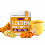 Turmaquik mélange lait doré au curcuma en bouteille, saveur réconfortante.